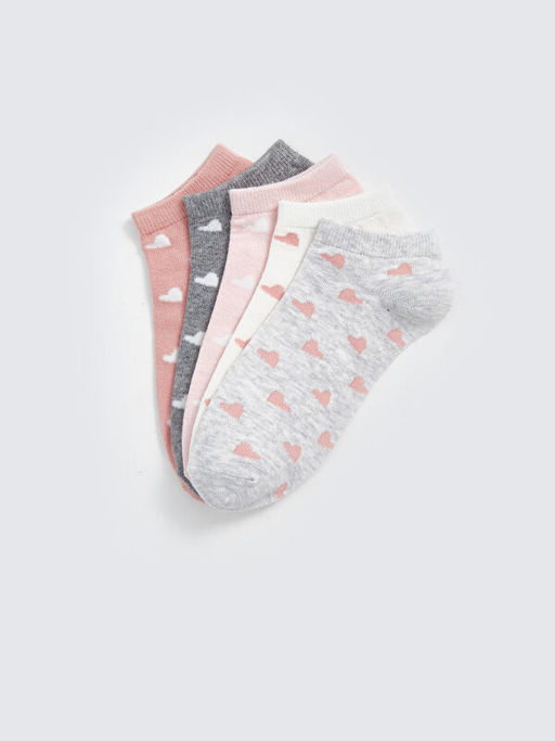 Desenli Kad?n Patik ?orap 5li Paket - Waikiki фото 2