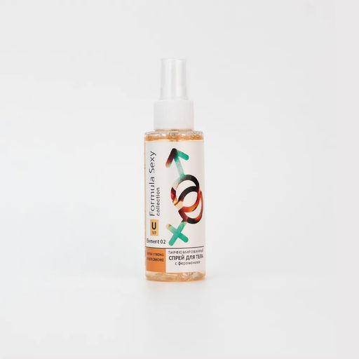 Дельта Парфюм Спрей с феромонами д/тела парфюмир.Formula Sexy "Element 02 U107" (100мл).24