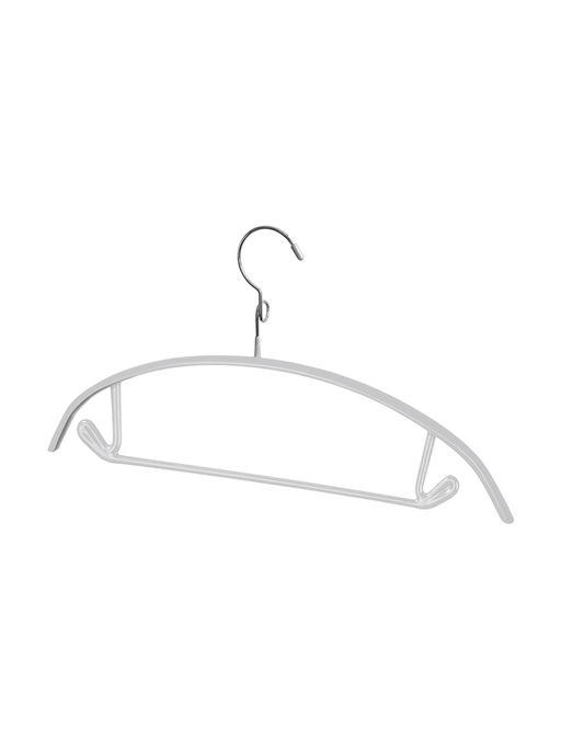 VAL GR-213R11S6 Вешалка мет., 42*23*1.2 см, набор 6 шт., c перекл., крючком д/экон. места, сер., шт - Valiant фото 3