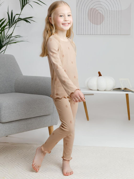 К 1618/бежевый С074 Н064 пижама для дев
