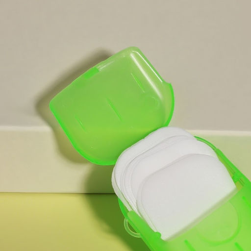 Цена за 6 шт. Мыло листовое, в пластинах, 18 ( 2) шт, в футляре, цвет зелёный - Onlitop фото 5