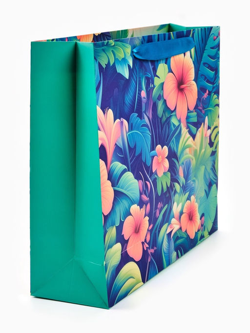 Цена за 2 шт. Пакет подарочный «Стич», М 25.5×30×9 см