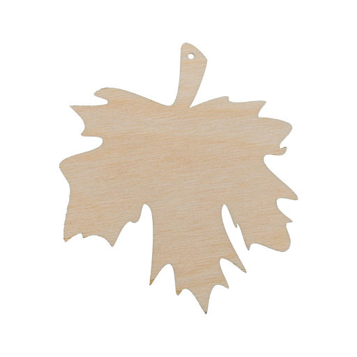 Заготовка для декорирования Mr. Carving БА-50 Подвеска фанера 9x10 см 0.4 см Кленовый лист