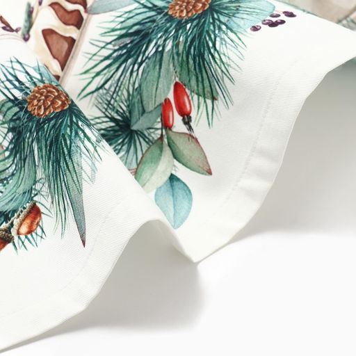 Скатерть новогодняя Этель New Years treat, 150?180 см 3 см с ВГМО, 100% хлопок, саржа 190 г/м?