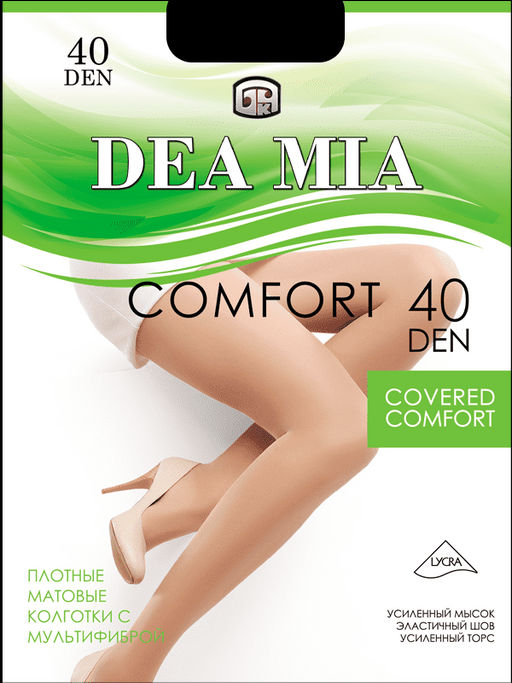 Колготки классические DEA MIA COMFORT 40 nero