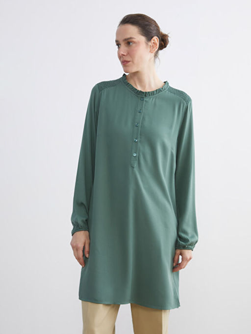 F?rf?rl? Dik Yaka Kad?n Tunik