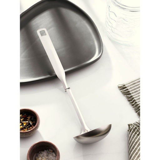 Половник из нержавеющей стали Доляна Bend, 60 мл, 29,58 см, цвет серебряный  фото 2