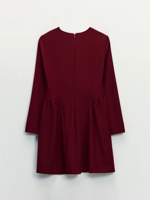 Платье мини со сборкой на бедрах / Zarina