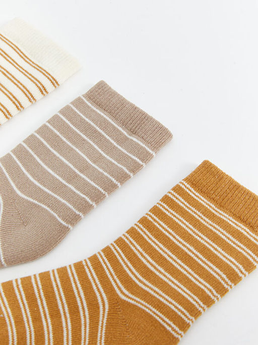 ?izgili Erkek Bebek Soket ?orap 3l? - Waikiki фото 2