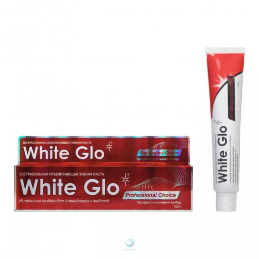 Зубная паста отбеливающая профессиональный выбор 100мл WHITE GLO (Вайт Гло) (6)