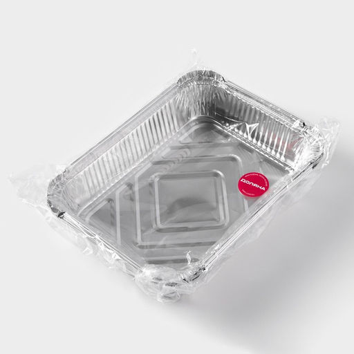 Форма для запекания на гриле Доляна, фольга, 23×14, набор 5 шт.