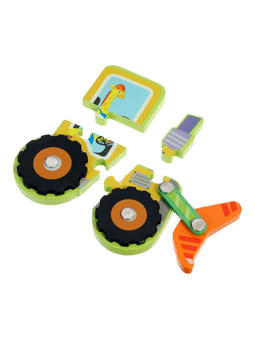 Детский Пазл «Трактор» для детей