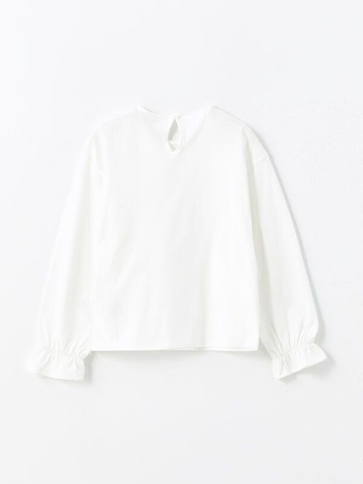 Bebe Yaka Fisto Detayl? K?z ?ocuk Ti??rt - Waikiki фото 2