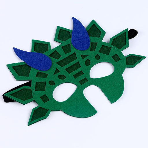 Маска карнавальная Дракон зеленый, фетр - Simaland фото 2