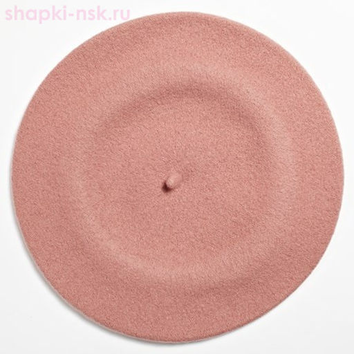 Берет фетр без отделки 12 Берет женский (59-61)