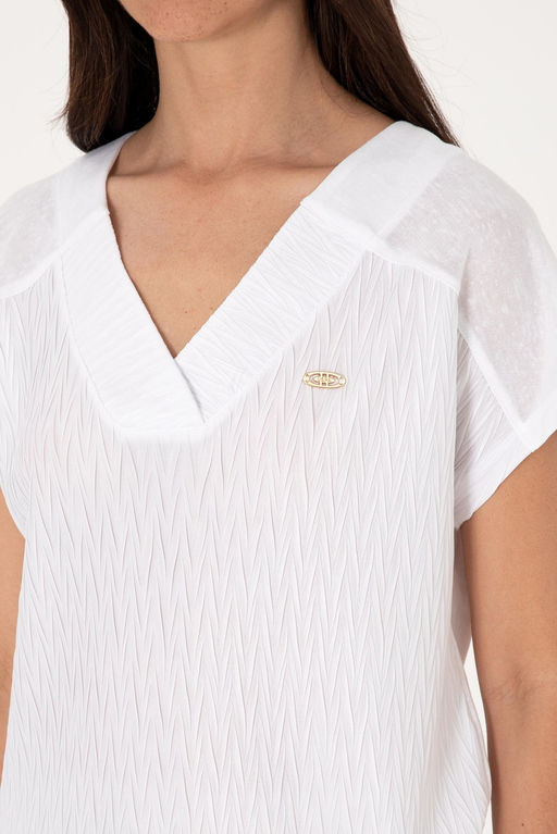 Kad_n Beyaz Ti__rt Sepette S_rpriz _ndirim - U.s. polo assn фото 7