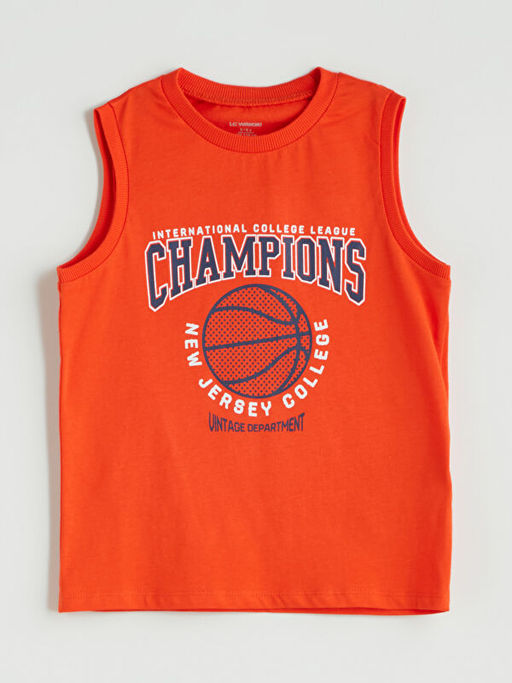 Bask?l? Erkek ?ocuk Atlet ve ?ort 2li