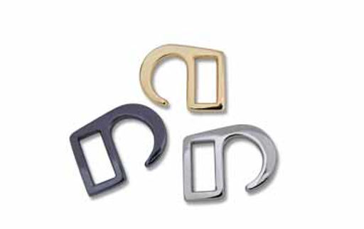 Gamma GB 1305 Крючок-фиксатор 21 х 15 мм в пакете d 10 мм 10 шт. №04 под никель