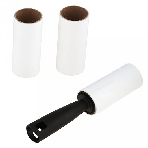 Ролик для чистки одежды "FREGO" 21х4,2х4,5см, 21 лист, в наборе два сменных блока, пластмассовое основание (Россия)