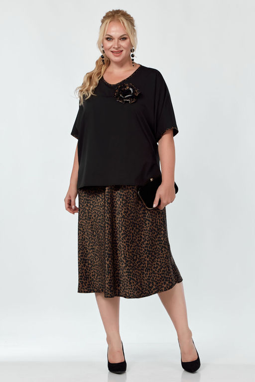 Платье Belinga 1222 черный - Mira fashion фото 530