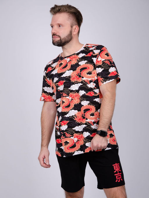 Костюм "Драконы" шорты, трикотаж