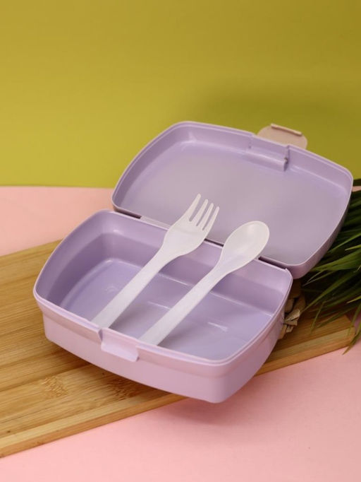 Ланчбокс "Bear-bunny", purple, 700 мл