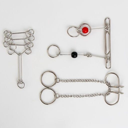 Металлические головоломки Дакер, 3 штуки - Puzzle фото 4