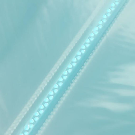 Папка А4 Calligrata, 60 прозрачных вкладышей, 500 мкм, бирюзово-голубой  фото 3