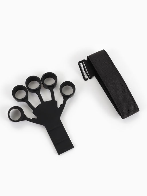 Массажёр силикон для пальцев рук с манжетом 9,5кг 8*14*2,8см чёрн ОТ