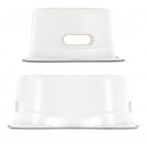 Табурет (подставка) антискользящий (белый) М8881