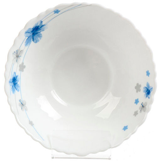 ВУАЛЬ Салатник стеклокерамика, круглый, 15 см, 0.44 л, TW60 (484523) /DANIKS/  фото 2