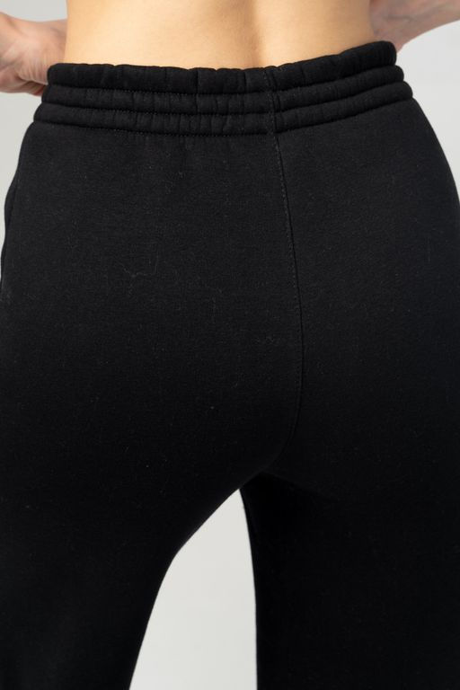 Стильные утепленные брюки палаццо Футер 3-х нитка начес - Solo mio фото 31