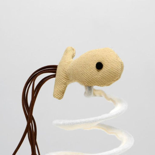 Игрушка-дразнилка для кошек Игрушка на спирали - Пижон фото 4