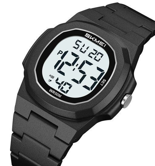 Часы наручные Skmei мужские электронные спортивные 2428black-white