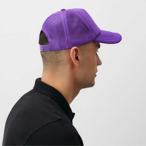 Бейсболка с сеткой MINAKU, фиолетовая, размер 56-58