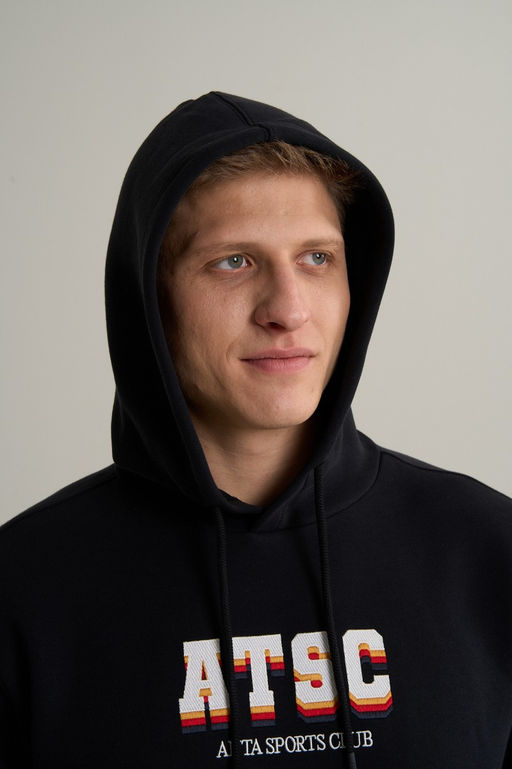 Худи Черный ANTA SPORTS CLUB Sweat Hoodie  фото 7