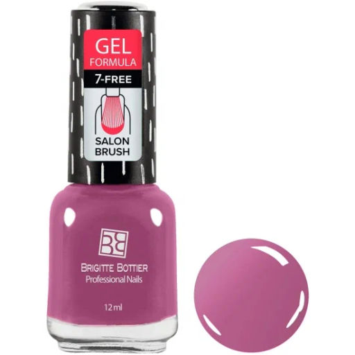 Brigitte Bottier Лак д/ногтей GEL FORMULA тон 81 малиновый десерт 12мл BB-GF81