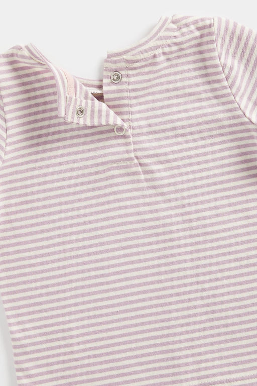 MOTHERCARE / Сарафан из вельвета с футболкой и колготками в комплекте  фото 4