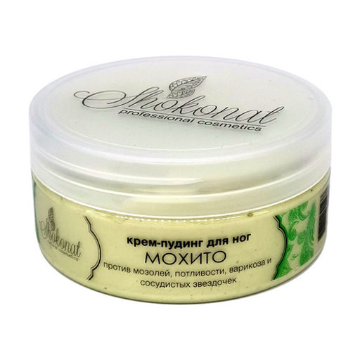 Крем-пудинг для ног МОХИТО против мозолей, потливости, варикоза и сосудистых звездочек Код 40160 - объем 150 мл