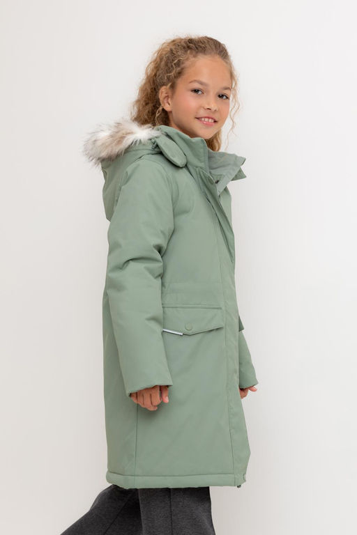 Пальто Crockid ВК 38107/7 ГР утеплитель 250 г/м²  фото 2