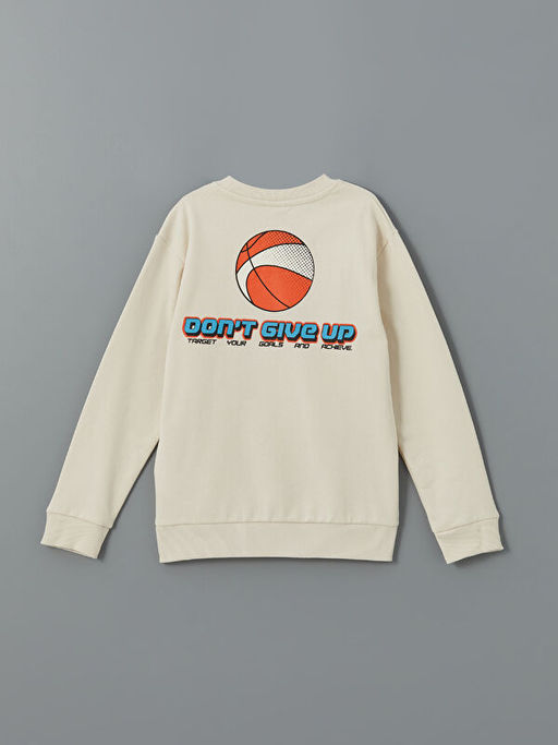 Bisiklet Yaka Erkek ?ocuk Sweatshirt - Waikiki фото 2