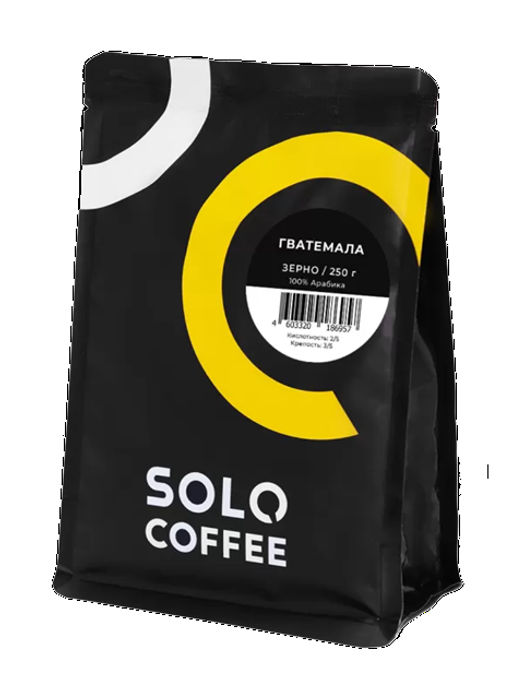 Кофе в зернах Solo Coffee Гватемала (100% арабика), свежеобжаренный  фото 5