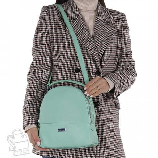 Рюкзак женский 670091 green Velina Fabbiano-Safenta/30 в Новосибирске