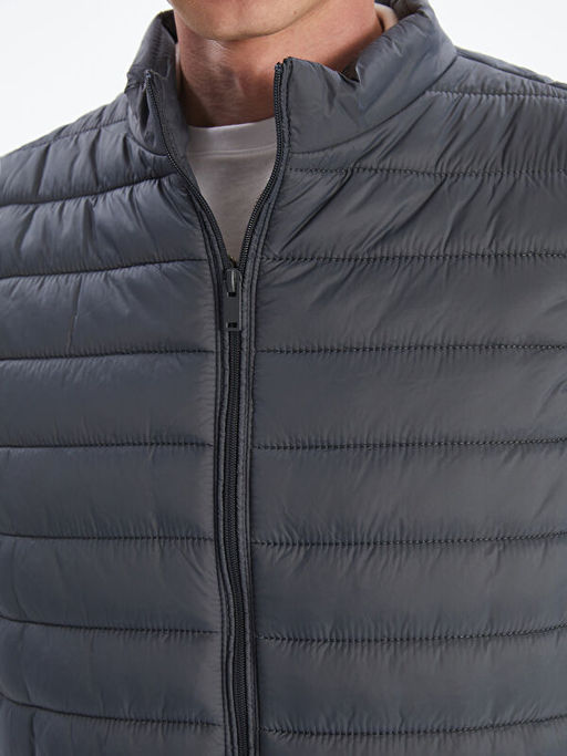 Standart Kal?p Dik Yaka Erkek ?i?me Yelek