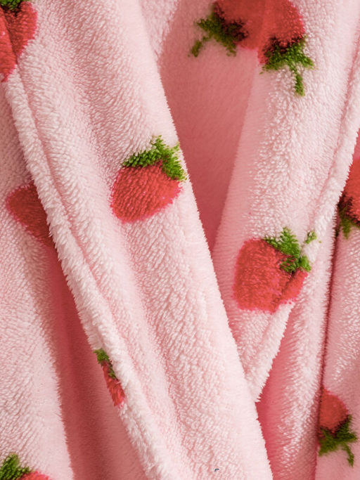 ?ilek Desenli Pel?? Kad?n Sabahl?k