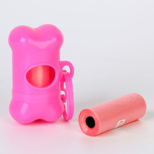 Контейнер с пакетами для уборки за собаками Я милашка (рулон 15 шт) - Пушистое счастье фото 3