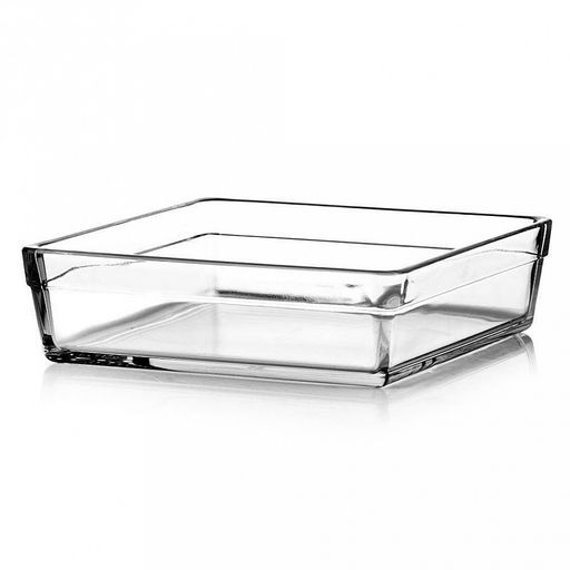 "Боркам Премиум (Borcam Premium)" Форма стеклянная жаропрочная 2,4л, 23х23см, цветная коробка, Pasabahce (Турция)