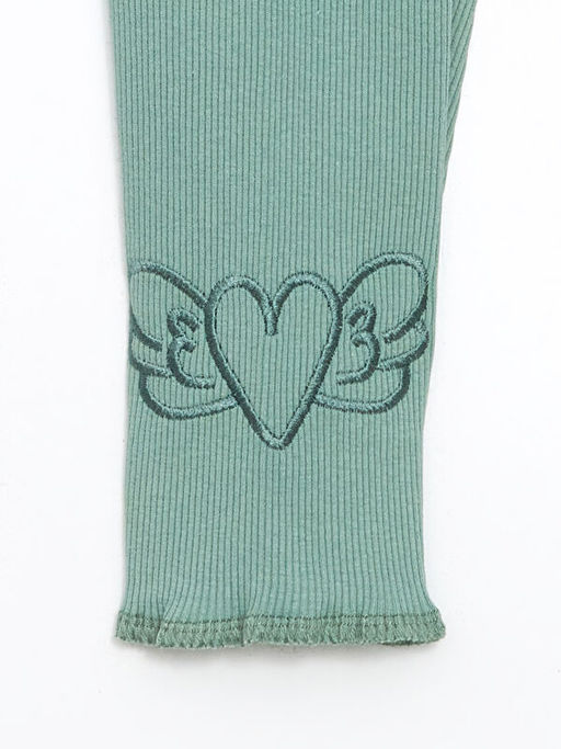 Beli Lastikli Basic K?z ?ocuk Tayt