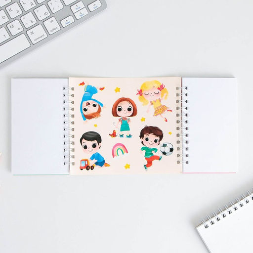 Двойной блокнот Для любимого воспитателя 48 листов, 14,5 х 12см - Artfox фото 4