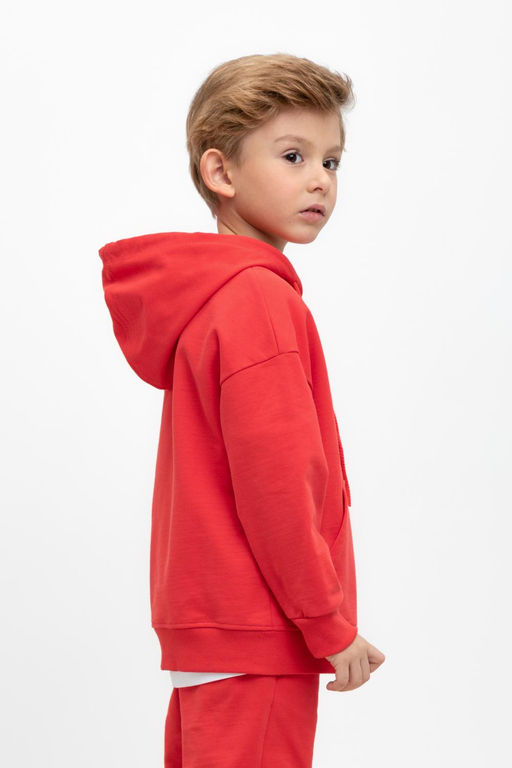 Crockid _ КР 302317/красный к444 джемпер для мал  фото 4